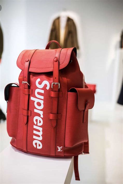 lv supreme replica|false supreme x Lv backpack.